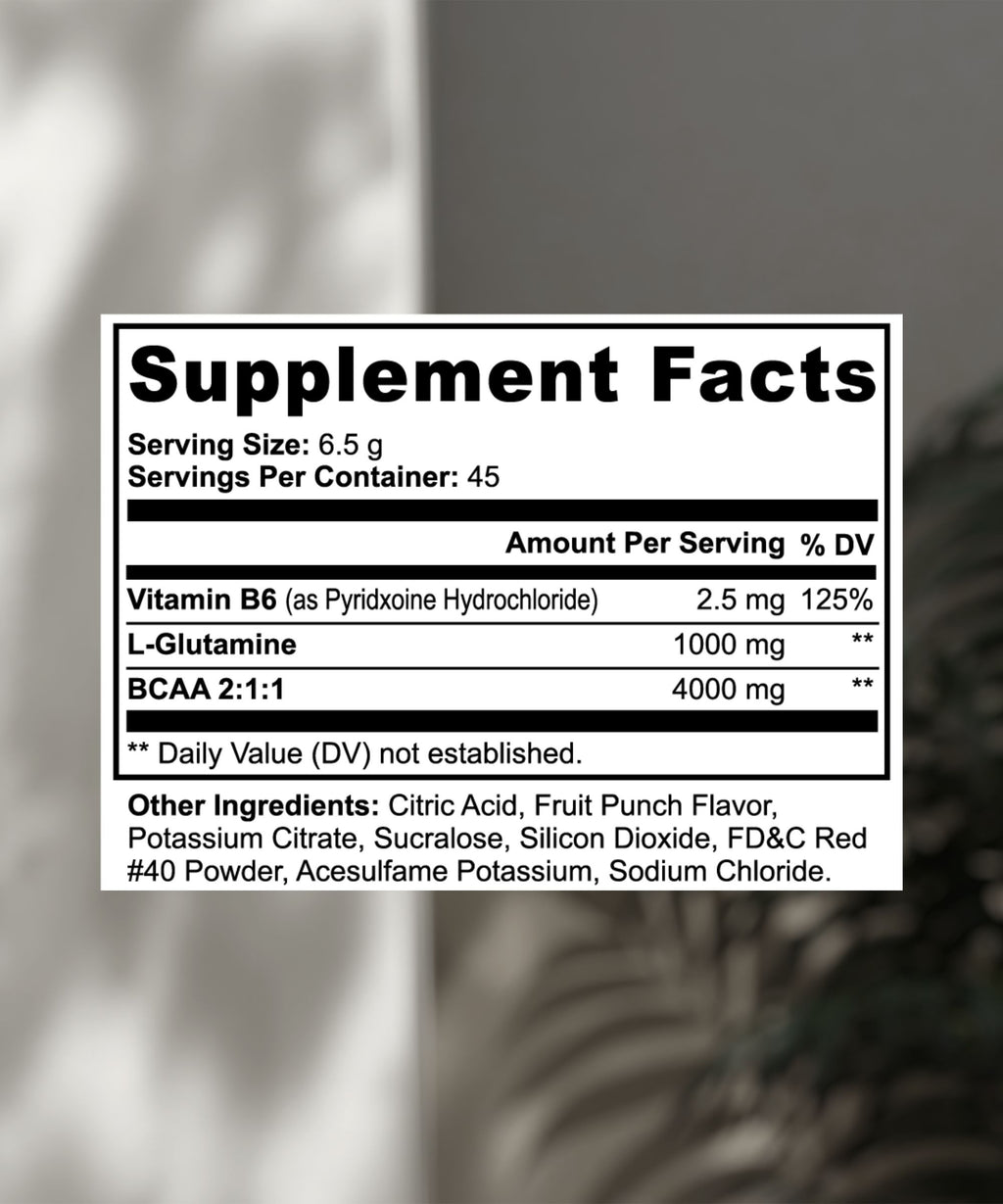 BCAA Shock Powder (Fruit Punch)