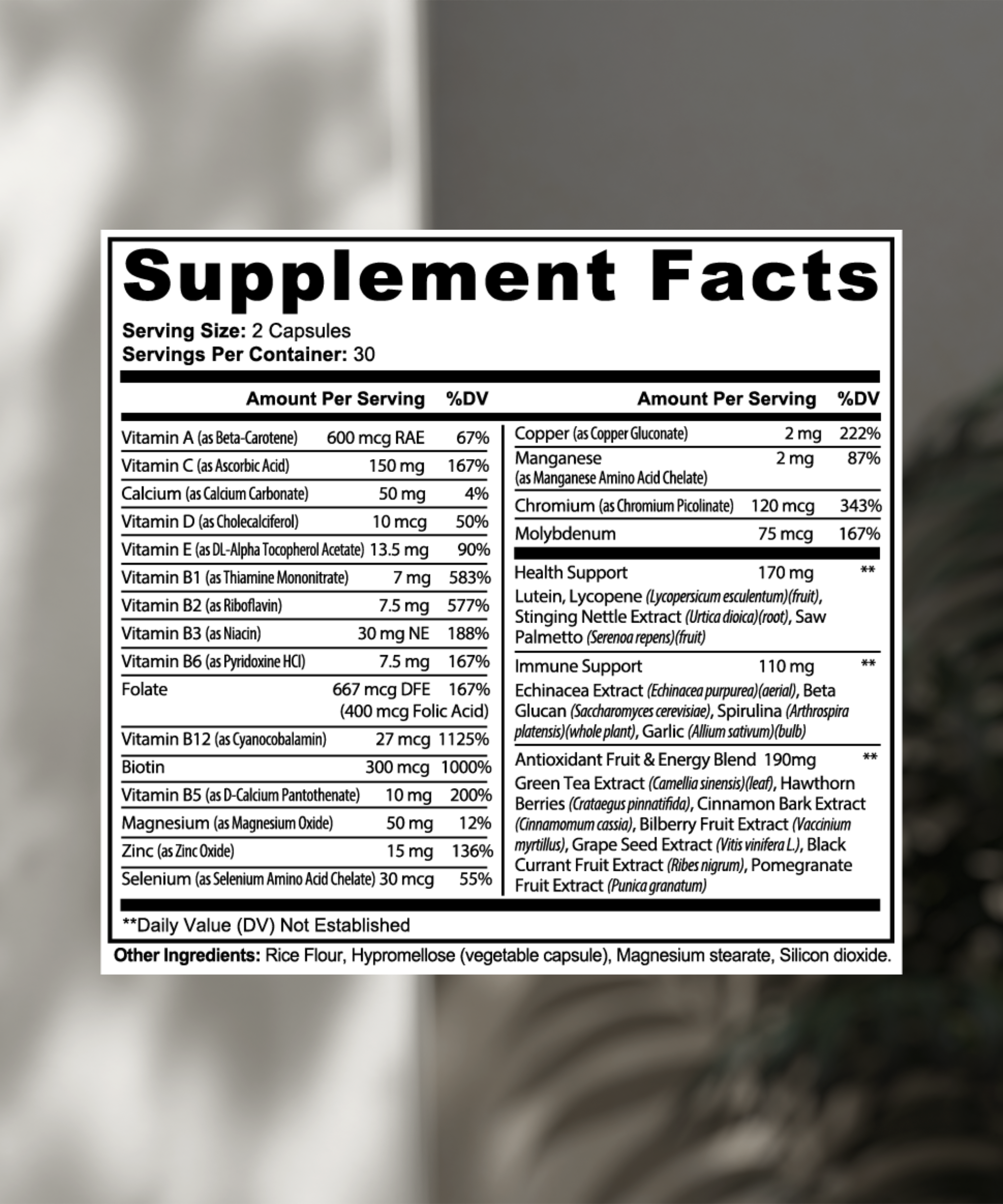 Complete Multivitamin