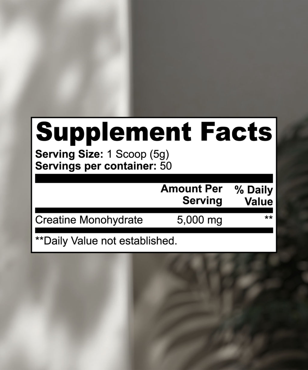 Creatine Monohydrate