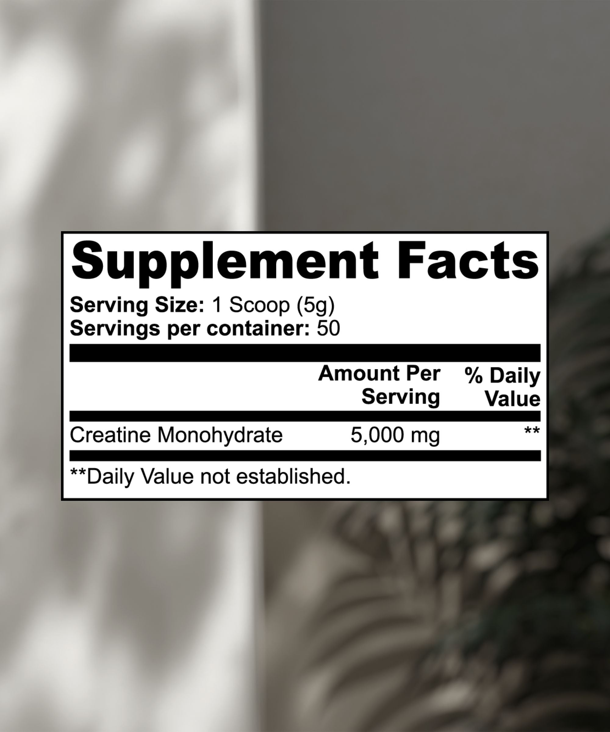 Creatine Monohydrate