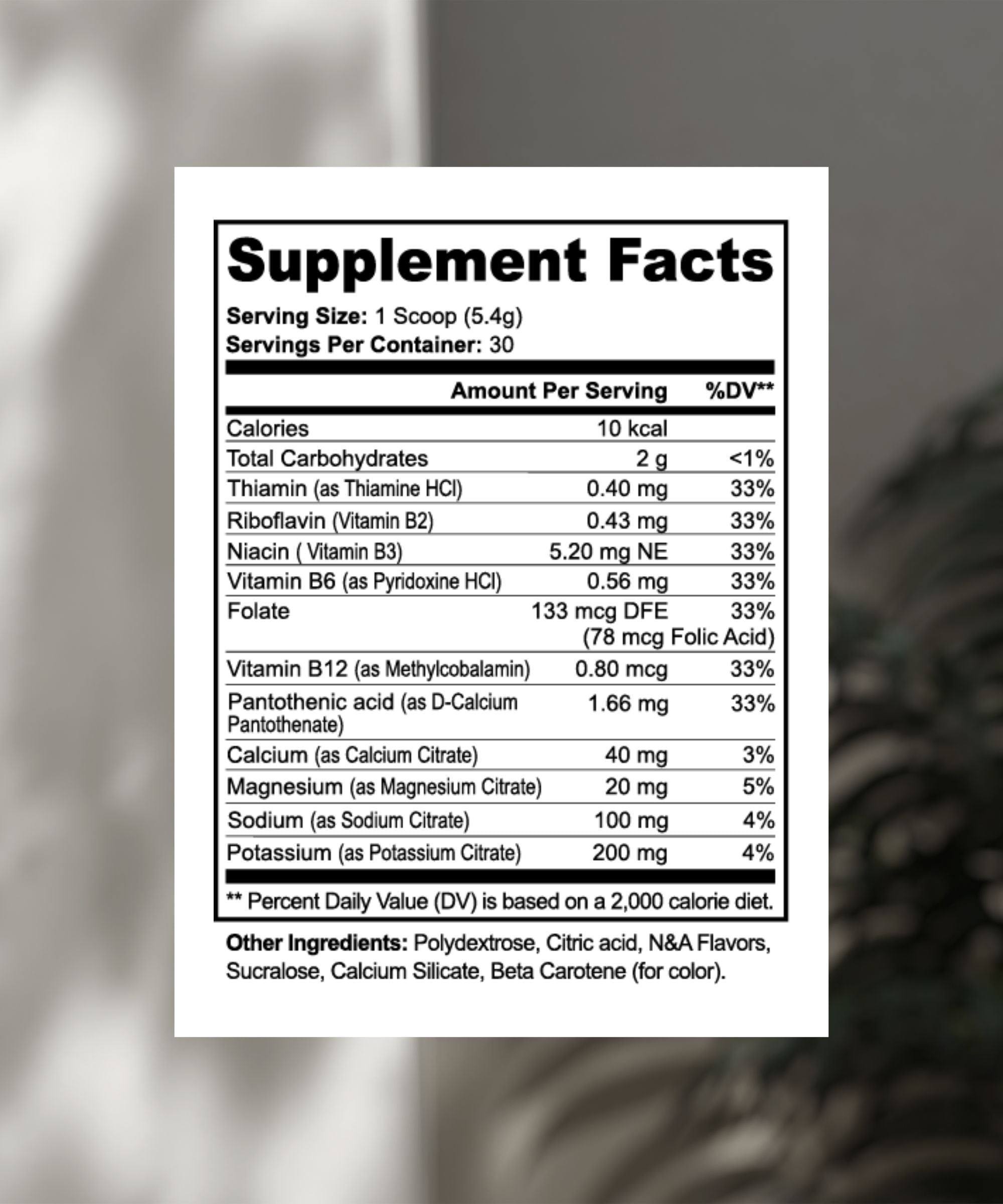 Hydration Powder (Passion Fruit)